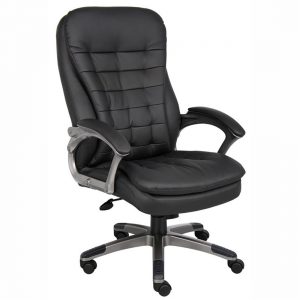 Boss italian top grain deals leather executive chair